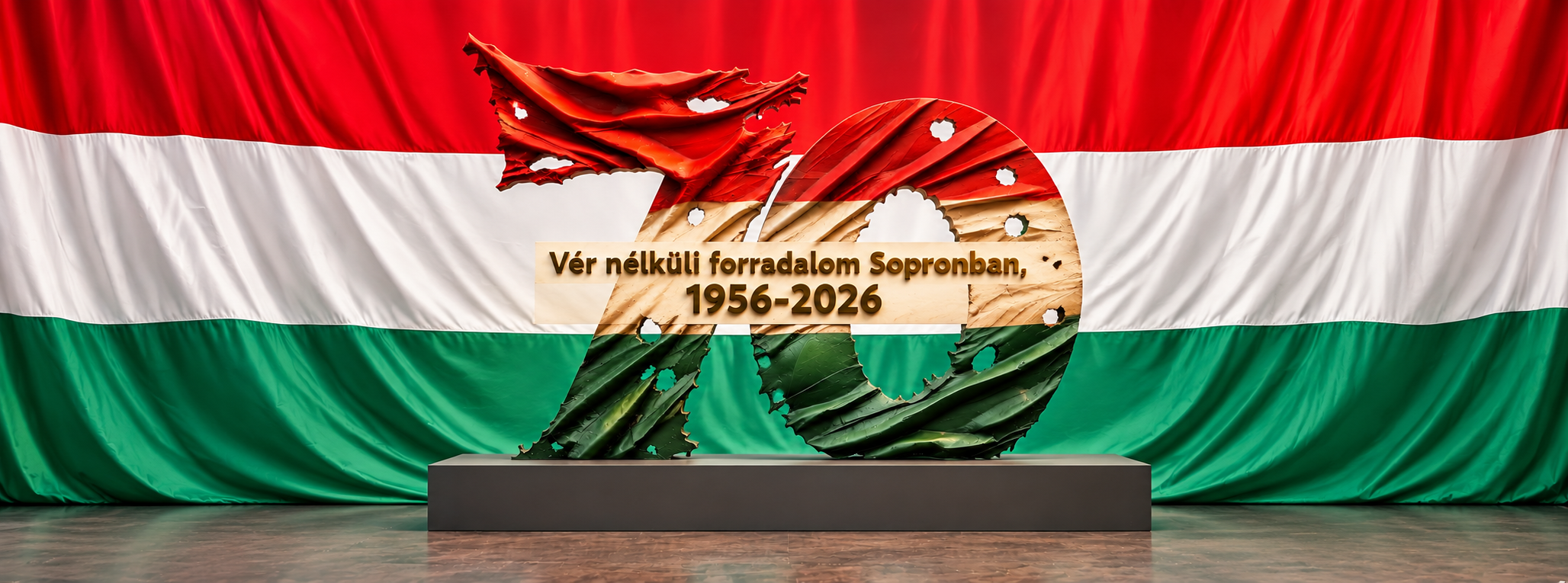 Sopron vér nélküli forradalma – 1956–2026 Sopron vér nélküli forradalma – 1956–2026